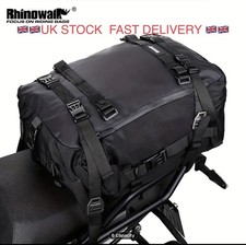 Rhinowalk Motorcycle Dry Pack Motorbike Tail Bag 20L  Modular Luggage UK STOCK