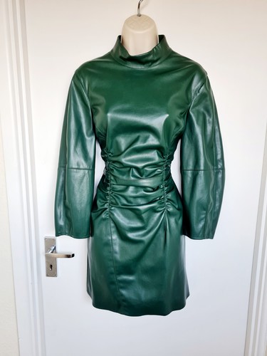 Zara green puff sleeve - zara,