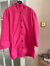 winter womens coat new colour pink medium length Lovely pink colour pockets and 