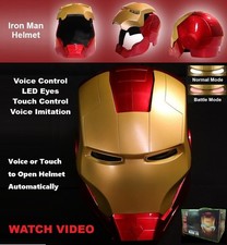 Iron Man 1:1 Helmet Mask Led