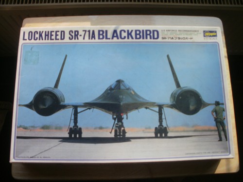 Hasegawa king size sr - 1/72, sr-71a