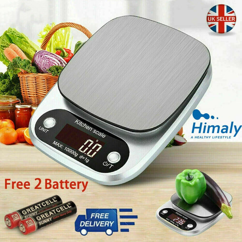 10kg digital kitchen scales - 10kg,