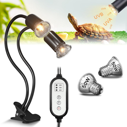 Dual head reptile heat - reptile, lamp