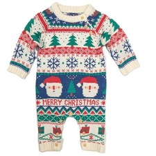 Festive Knitted Baby Christmas