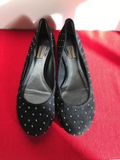 Used Dune Studded Ballet Flats