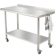 120cm x 60cm Stainless Steel