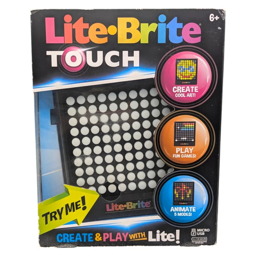 Lite brite touch - lite-brite, light