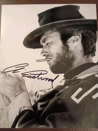 Clint eastwood westerns signed - eastwood,