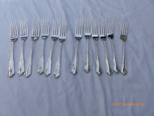 12 SILVER PLATE DUBARRY