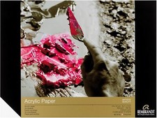 Royal Talens Rembrandt Acrylic Paper - 24 x 32cm - 10 Sheets - 4 Sides Glued