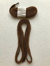Brown Flat Mens Womens Unisex Shoes / Boots Laces - Approx 150cm - New