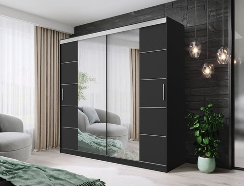 Dallas mirrored sliding door - ,