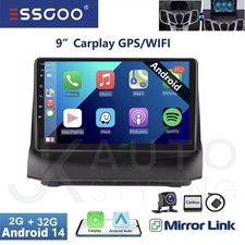 9" Carplay Android Auto Screen Upgrade With Camera For Ford Fiesta MK7 2008-2017