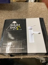 WHITE BASIN MIXER TAP (823)