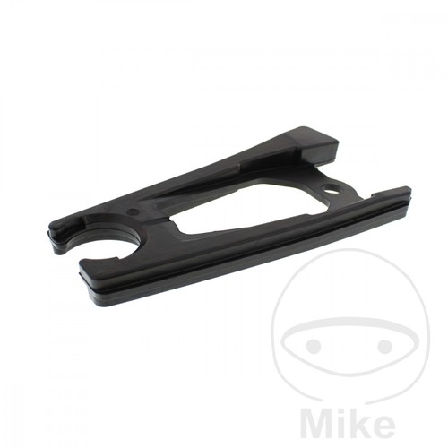 Guide rail swing arm for