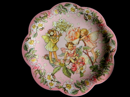 Lovely flower fairies melamine - lovely,
