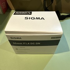 Sigma 30mm F1.4 DC DN