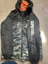 Boys F&F Camo Lightweight Jacket Age 13-14