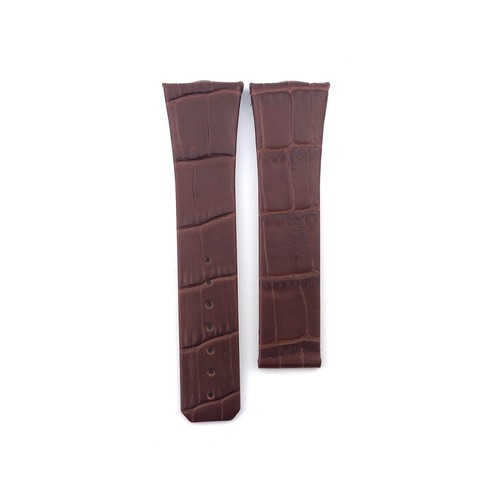 Brown 23mm genuine leather - brown,