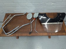 Vintage Italian Scooter Screen Mirrors Back Rack Etc
