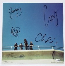 Coldplay full band hand SIGNED