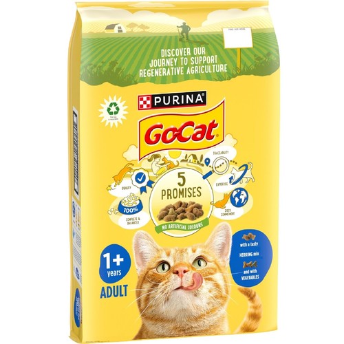 Cat adult herring veg - go-cat, &