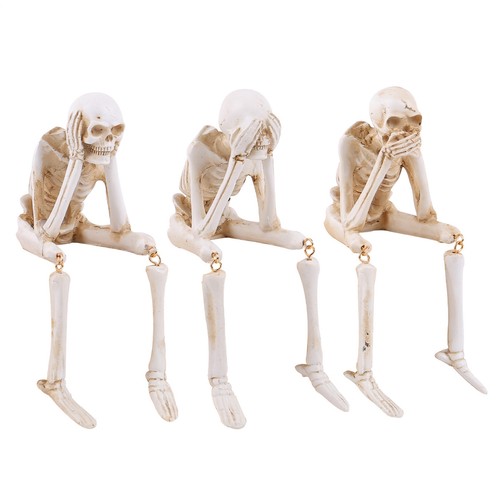 3pcs halloween skeleton - halloween,