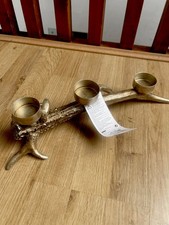 38cm gold antler tea - 38cm, light