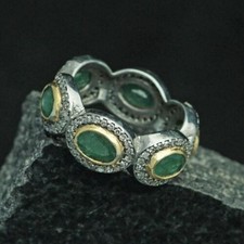 Antique 3.Ct Lab Created Bezel