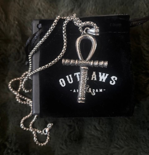 Outlaws amsterdam ankh pendant - amsterdam,