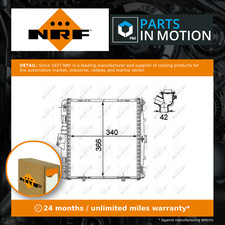 Radiator fits PORSCHE 911 997 3.8 04 to 12 NRF 99710603303 99710613102 Quality