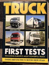 Truck magazine november 1988 - truck,