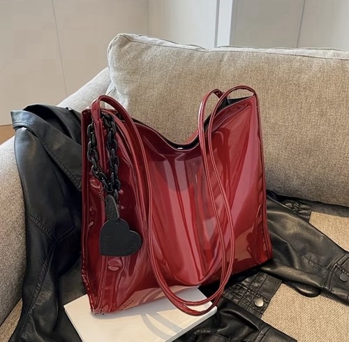 Women burgundy patent faux - burgundy,
