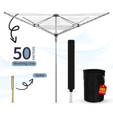50M Rotary Airer Clothes Li