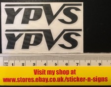 2x Black YPVS 70mm  X 20mm