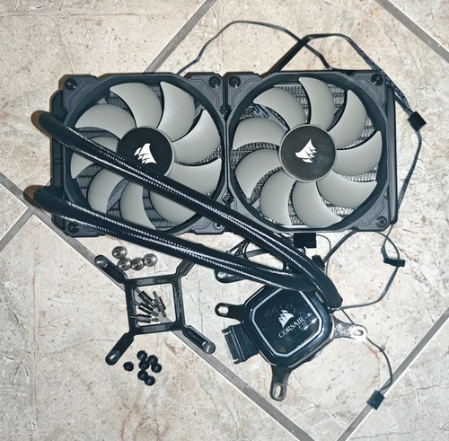 Corsair h100x 240mm liquid - 240mm,