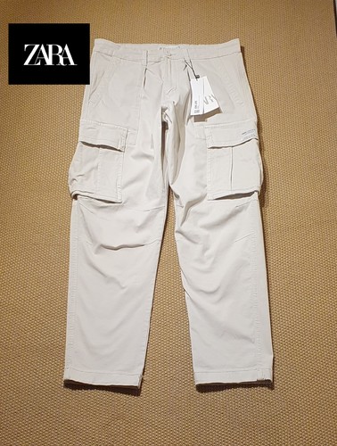 Zara men beige cargo - zara,