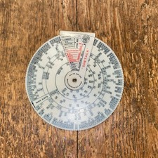 VINTAGE BEST'S SHETACK ENGINEERS DTC CHART 2nd EDITION 1938 DRILL & TAP GAUGE