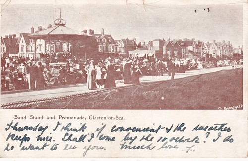 Topographical postcard band - topographical,