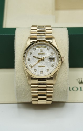 Gents 18ct yellow gold rolex - 18ct,