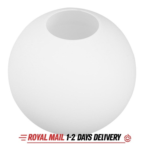 White frosted glass - frosted, globe