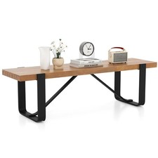 COSTWAY Entryway Bench 152cm