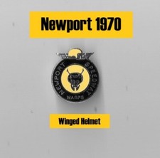 Newport 1970 Speedway Badge -
