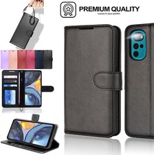 For Motorola Moto G22 Premium Flip Leather Wallet Magnetic Case Cover + Stand