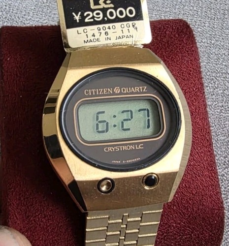 Nos vintage citizen crystron - citizen,