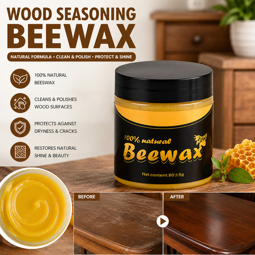 Wood seasoning beeswax - wood,