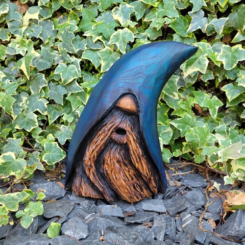 Chainsaw carved gonk - chainsaw,