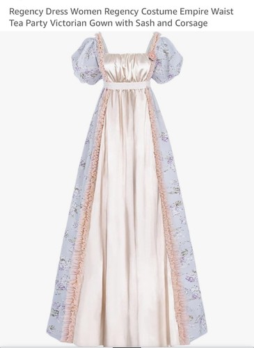 Women regency dress - women's,