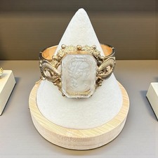 Vtg Gold Tone Filigree