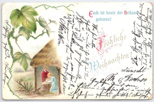 Antique german christmas - german,